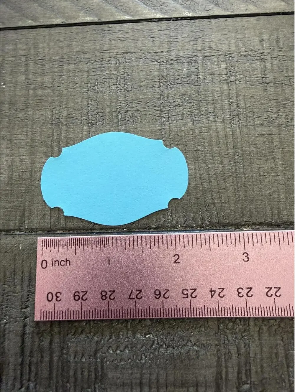 Stampin’ Up Story Label shape punch